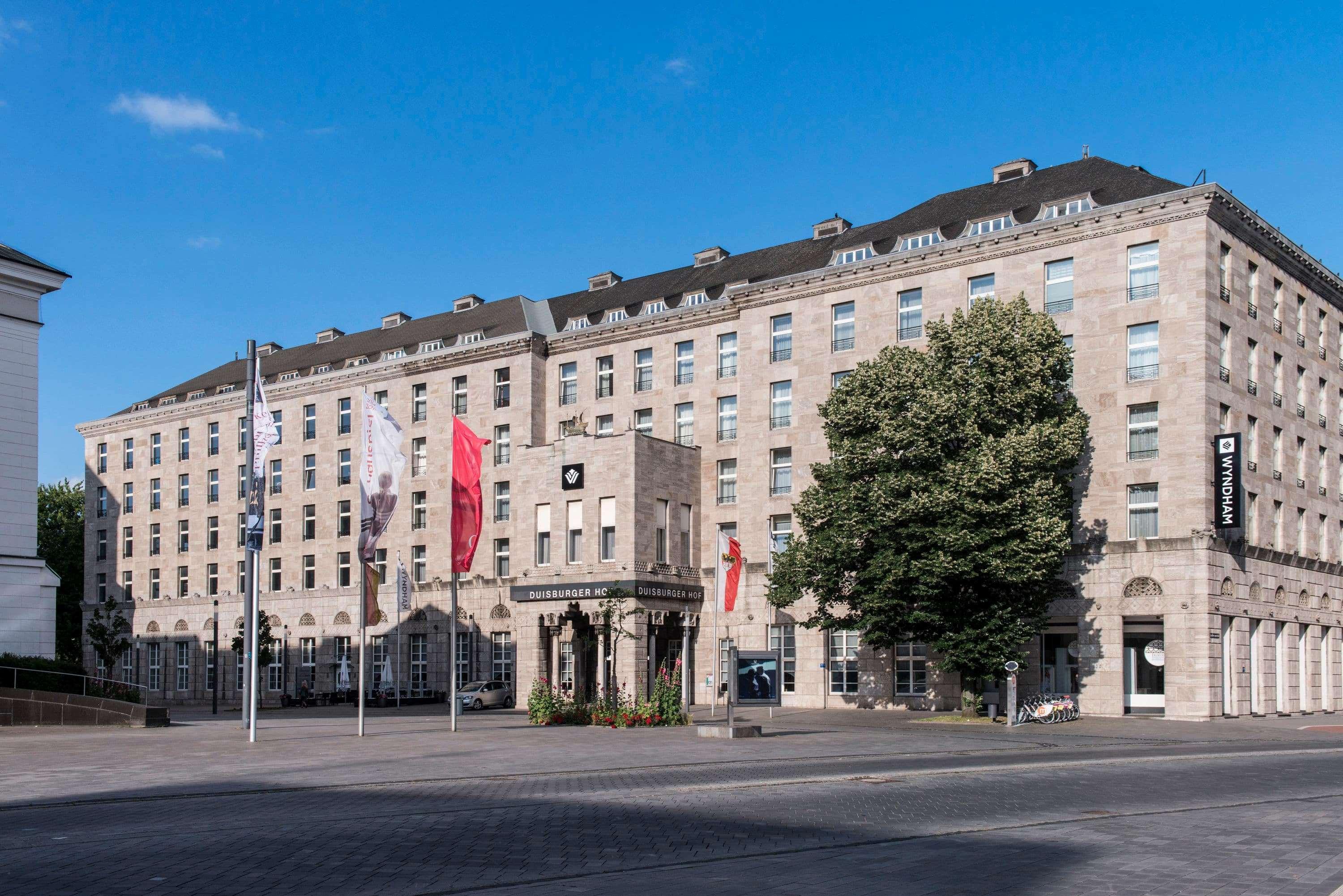 Wyndham Duisburger Hof Hotell Exteriör bild